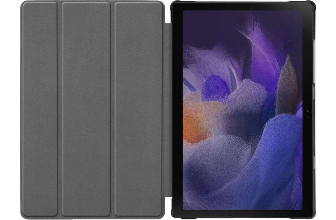 Just in Case Smart Tri-Fold Case - Samsung Galaxy Tab A8 - Blauw - Beschermhoes