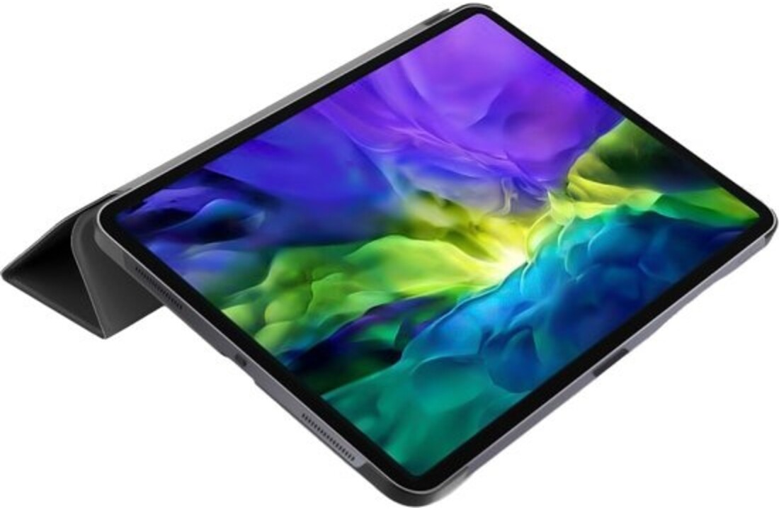 Just in Case Smart Tri-Fold voor iPad Pro 12.9 Zwart - Beschermhoes