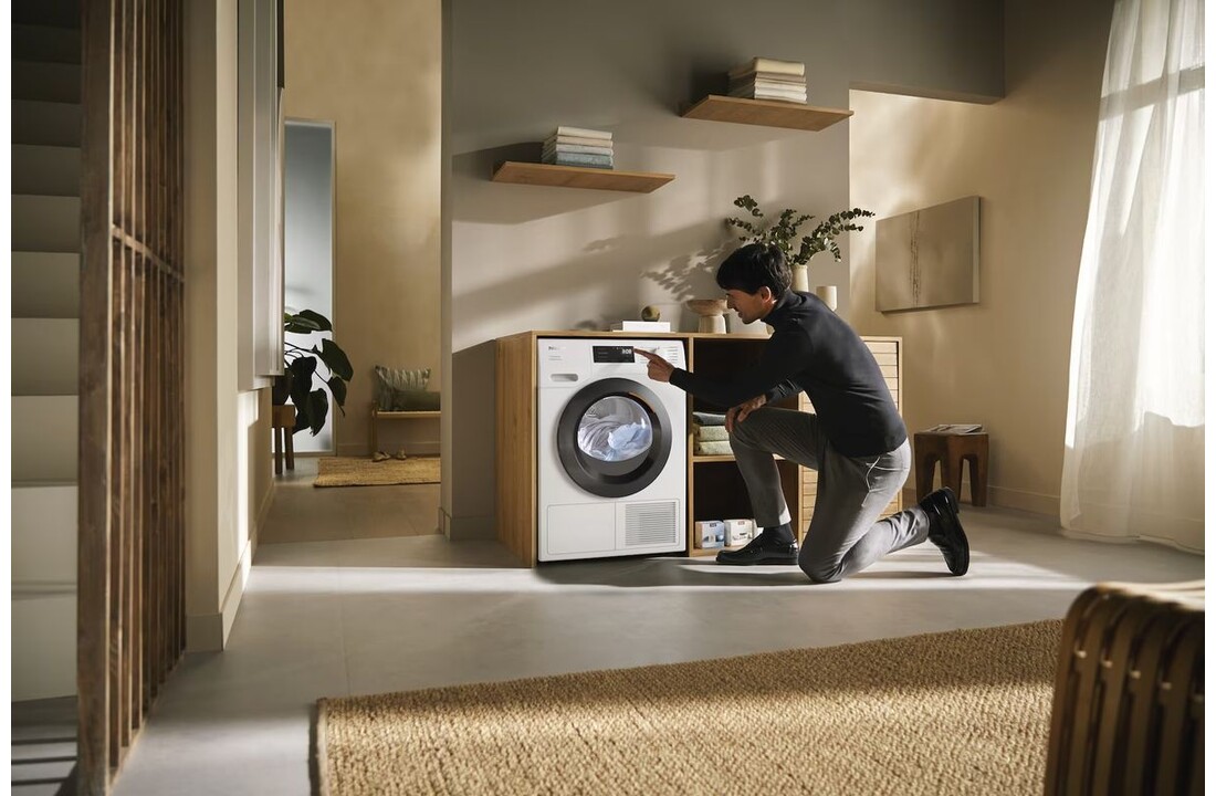 Miele TEC655WP EcoSpeed - Warmtepompdroger.