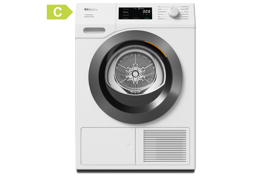 Miele TEC655WP EcoSpeed - Warmtepompdroger.