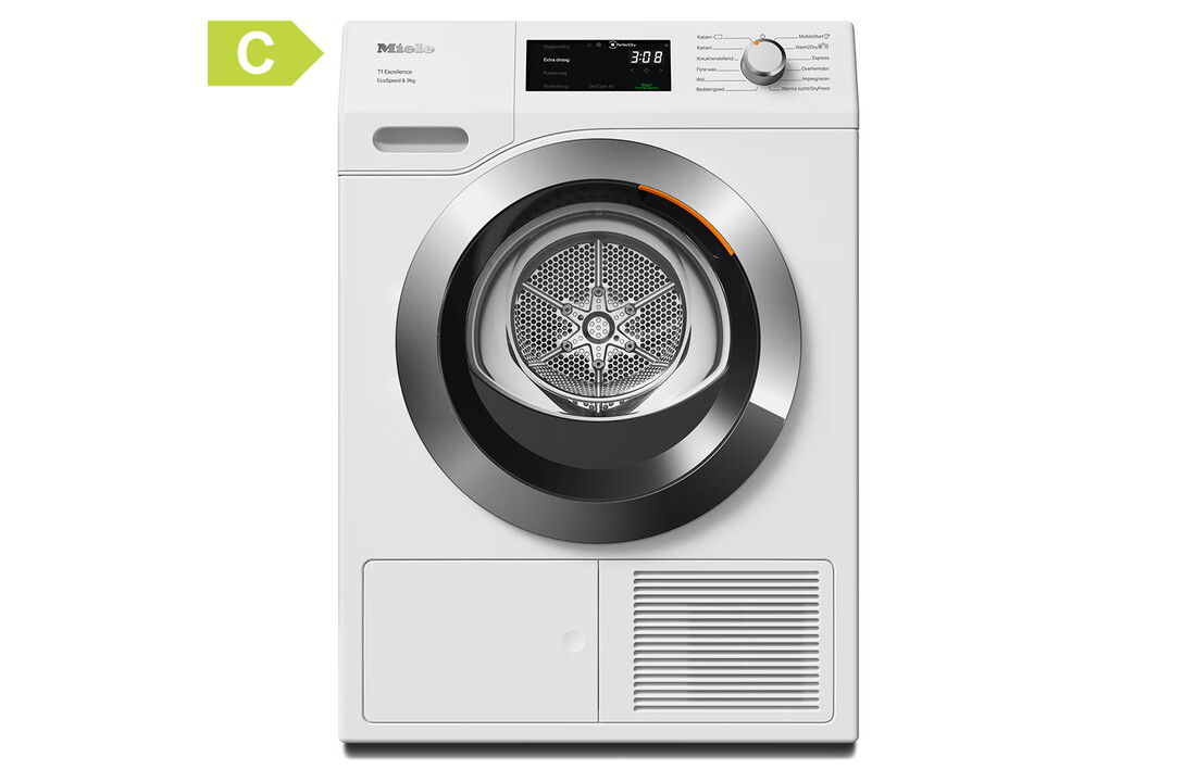 Miele TED655WP EcoSpeed & 9kg Warmtepompdroger.