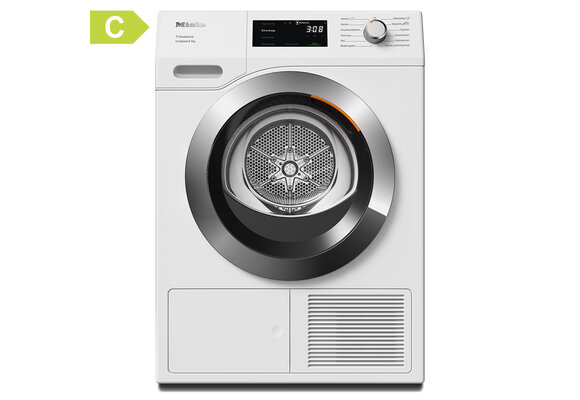 Miele TEH795WP EcoSpeed & 9kg Lotuswit Warmtepompdroger.
