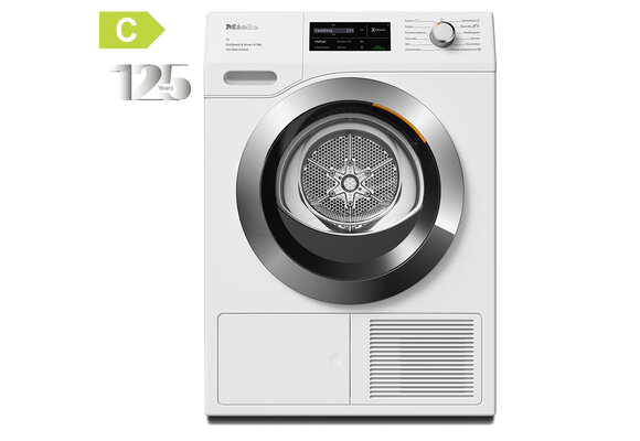 Miele TEL695WP 125 Gala Edition Lotuswit - T1 Warmtepompdroger.