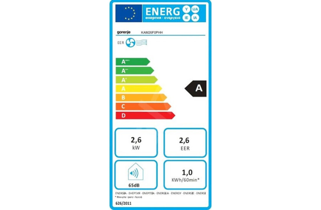 Gorenje KAM26P - Mobiele airco