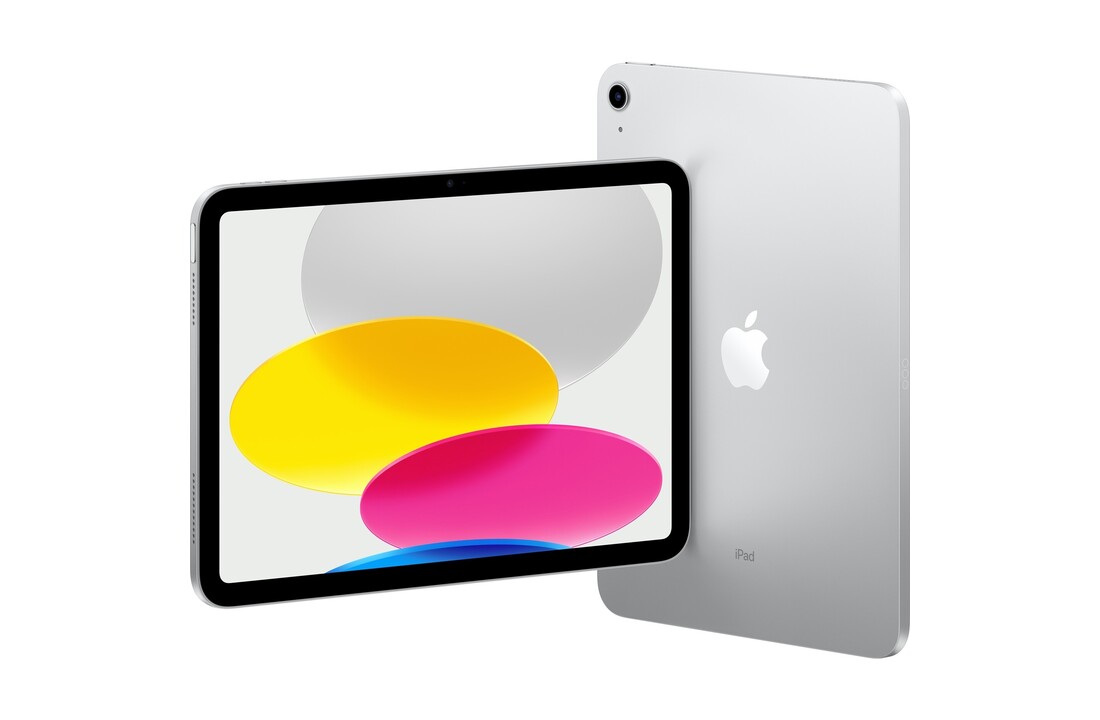 Apple iPad (2022) Wi-Fi 64GB Zilver MPQ03NF/A - Tablet