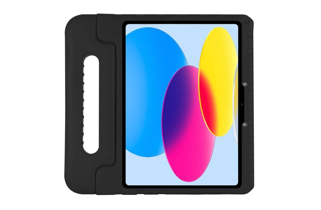 Just In Case Kids Case Cassic - Apple iPad 2022 - Zwart - Beschermhoes