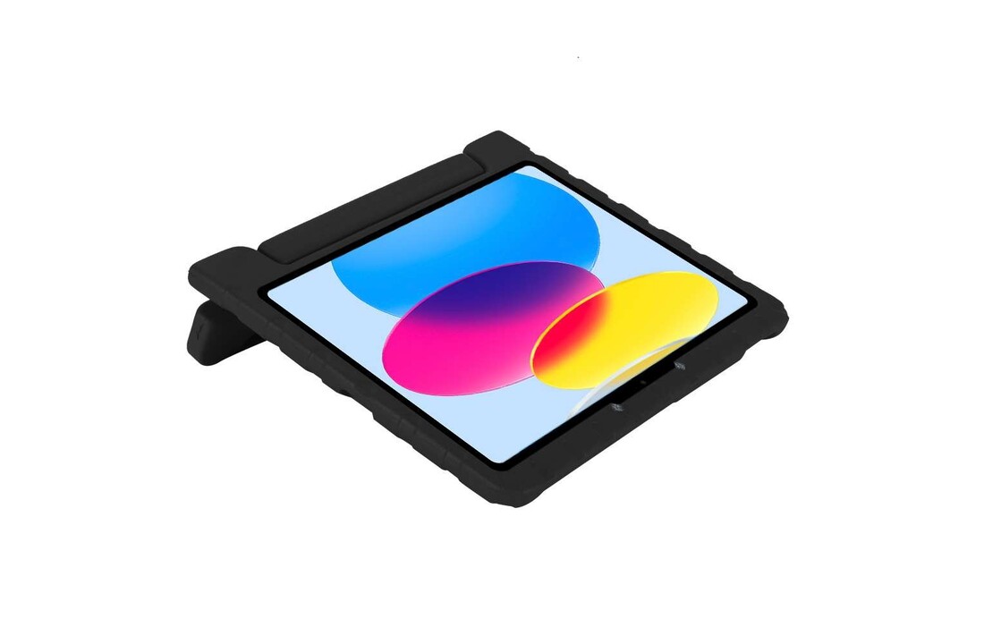 Just In Case Kids Case Cassic - Apple iPad 2022 - Zwart - Beschermhoes