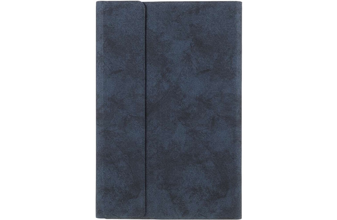 Just in Case Vintage Bluetooth Keyboard Cover - Samsung Galaxy Tab A8 - Blauw - Beschermhoes