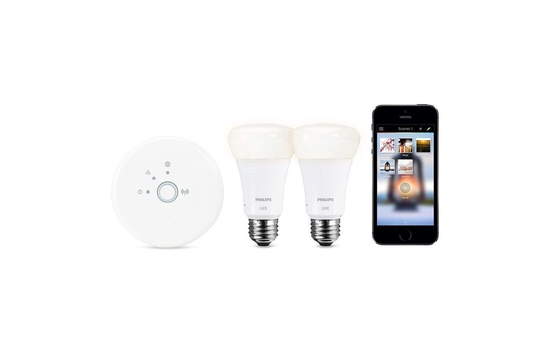 Philips Hue Lux StarterSet - Slimme lamp