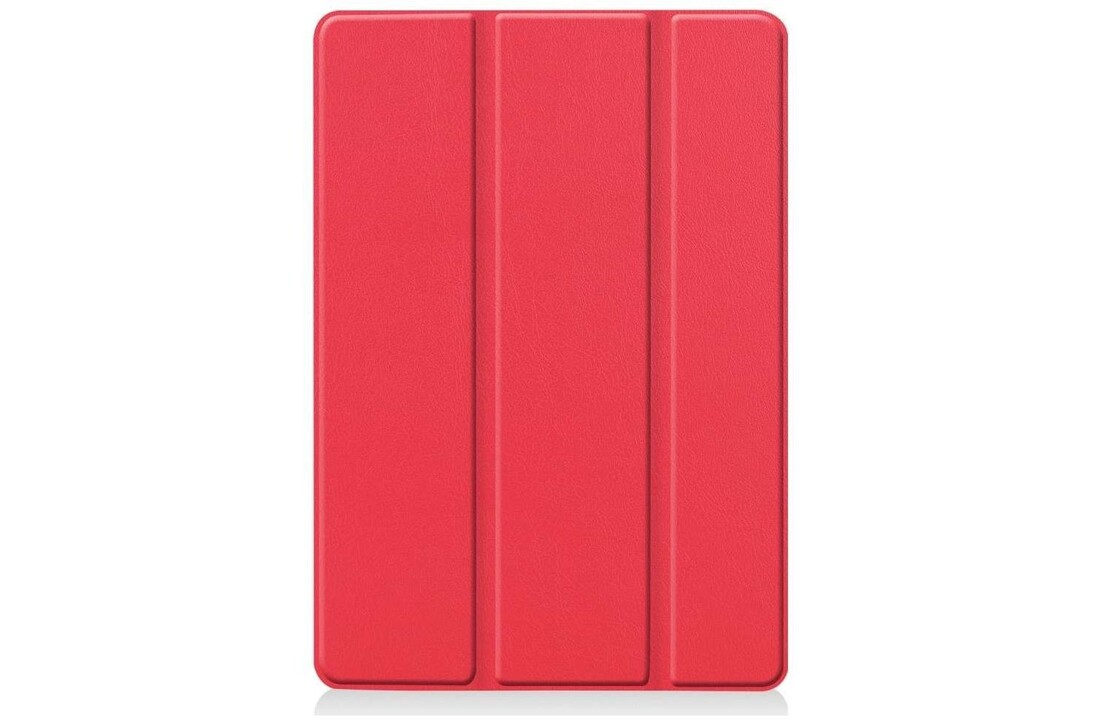 Just in Case Smart Tri-Fold Case - Apple iPad 10.2 - Rood - Beschermhoes