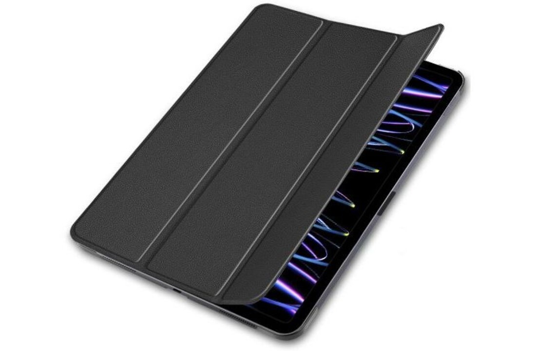 Just in Case Smart Tri-Fold Case - Apple iPad Pro 11 - Zwart - Beschermhoes