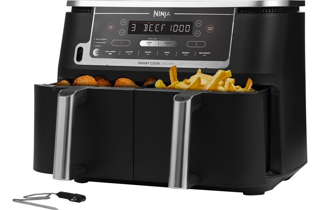 Ninja Foodi MAX Dual Zone AF451EU - Hetelucht friteuse
