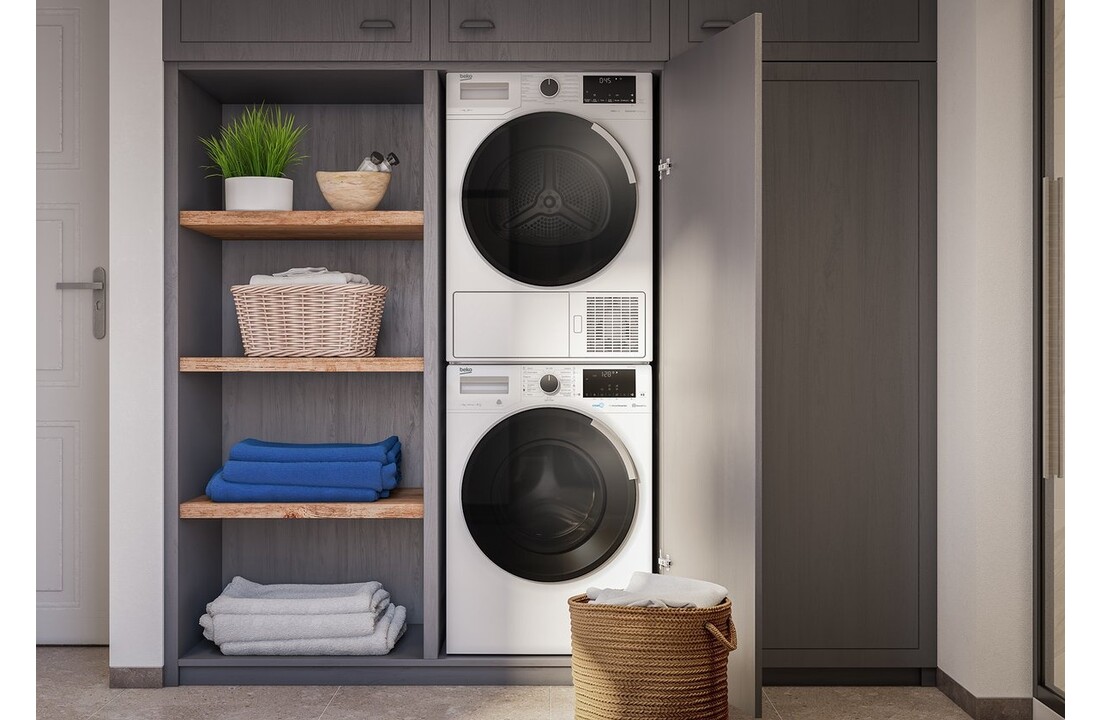 Beko B5DT510446W - Was-droogcombinatie
