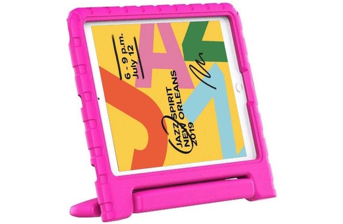 Just In Case Kids Case Cassic - Apple iPad 10.2 - Roze - Beschermhoes