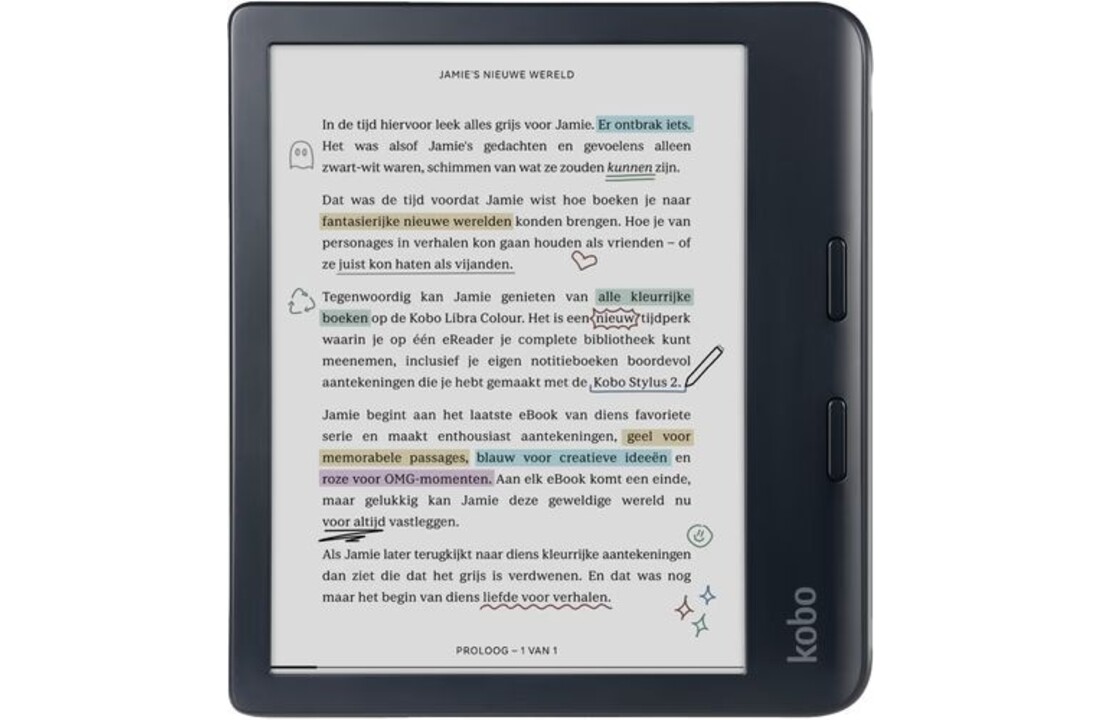 Kobo Libra Colour Zwart - E-reader