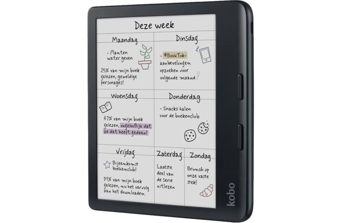 Kobo Libra Colour Zwart - E-reader
