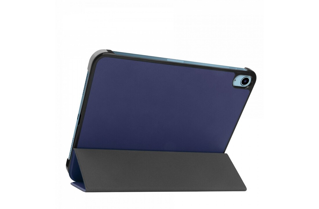 Just in Case Smart Tri-Fold Case - Apple iPad 2022 - Blauw - Beschermhoes
