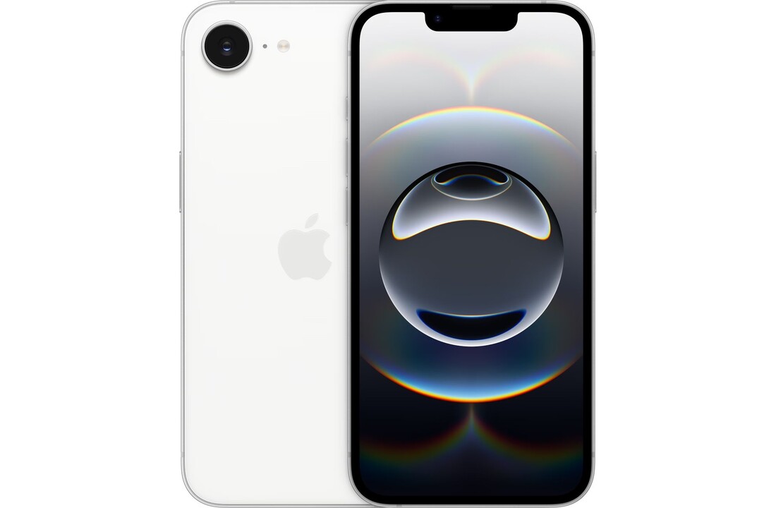Apple iPhone 16e 128 GB Wit - Mobiele telefoon