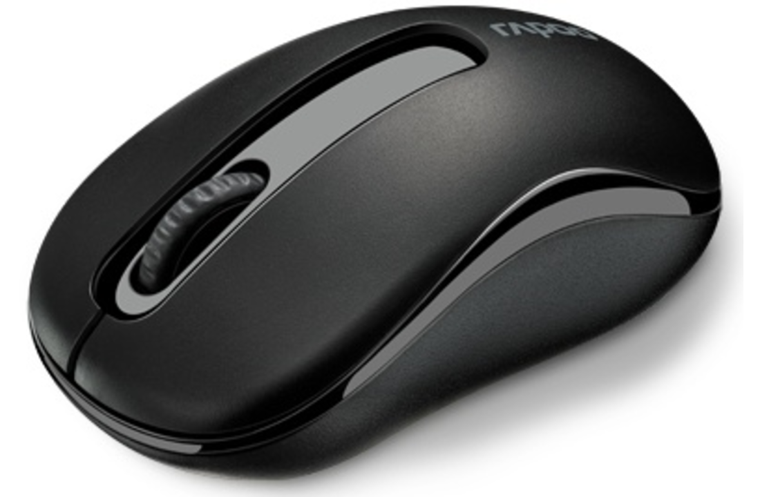 Rapoo M10 Plus Zwart - Muis