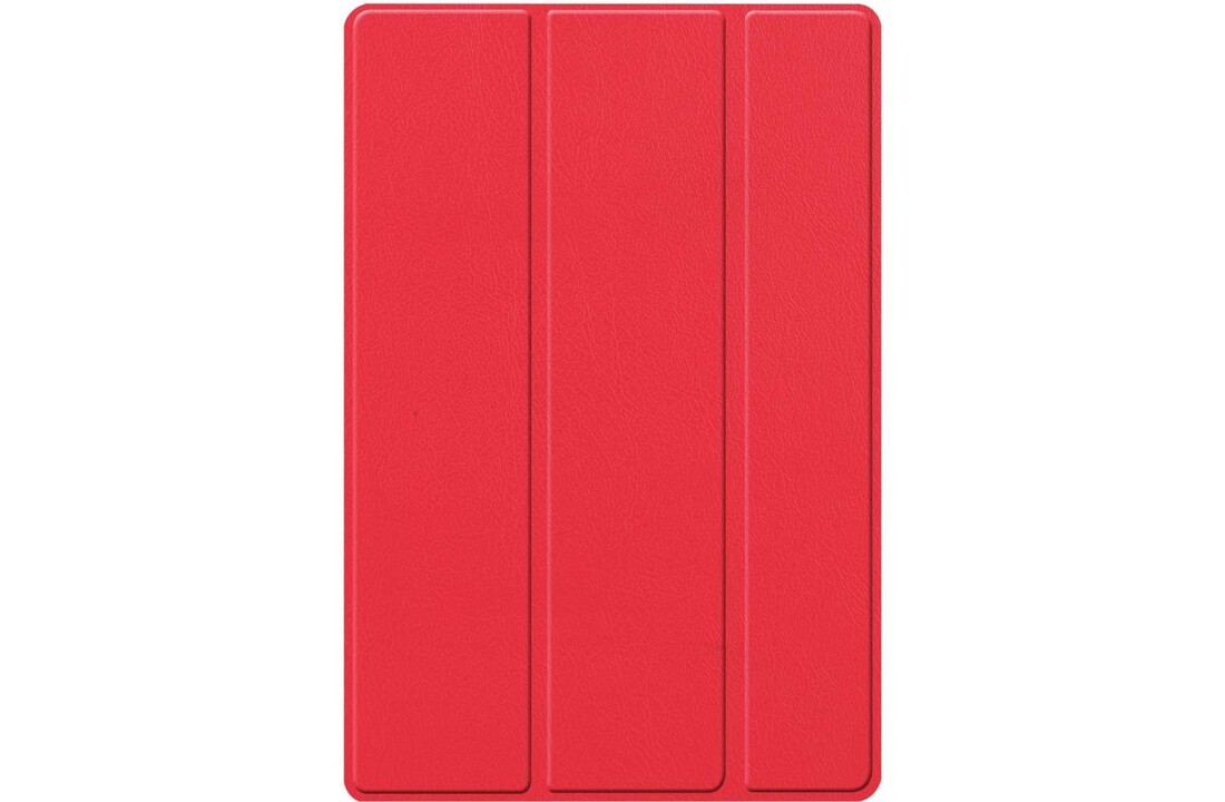 Just in Case Smart Tri-Fold Case - Samsung Galaxy Tab A8 - Rood - Beschermhoes