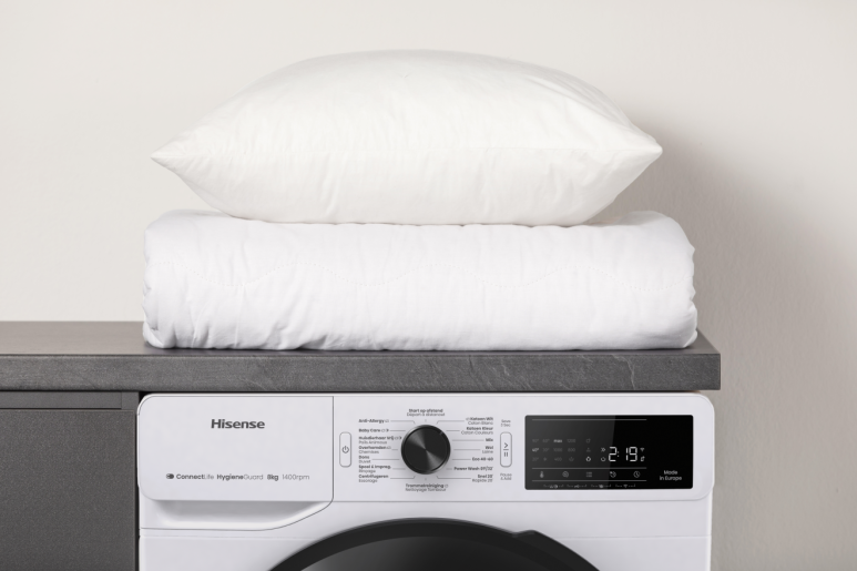 Hisense WF3V843BW/BLX - Wasmachine.