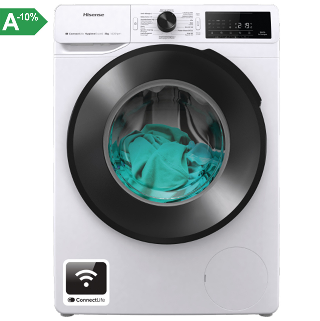 Hisense WF3V843BW/BLX - Wasmachine.