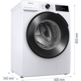 Hisense WF3V843BW/BLX - Wasmachine.