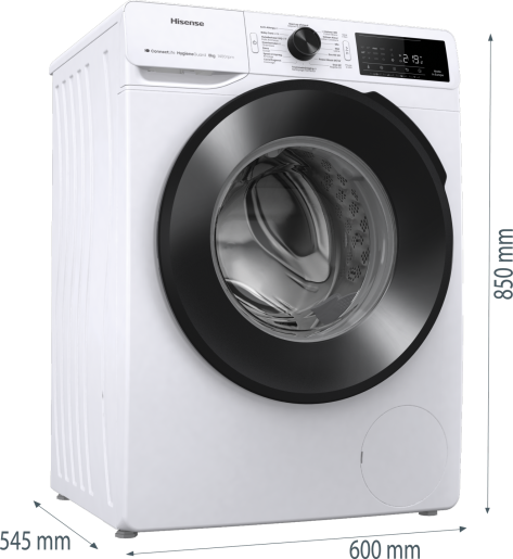 Hisense WF3V843BW/BLX - Wasmachine.