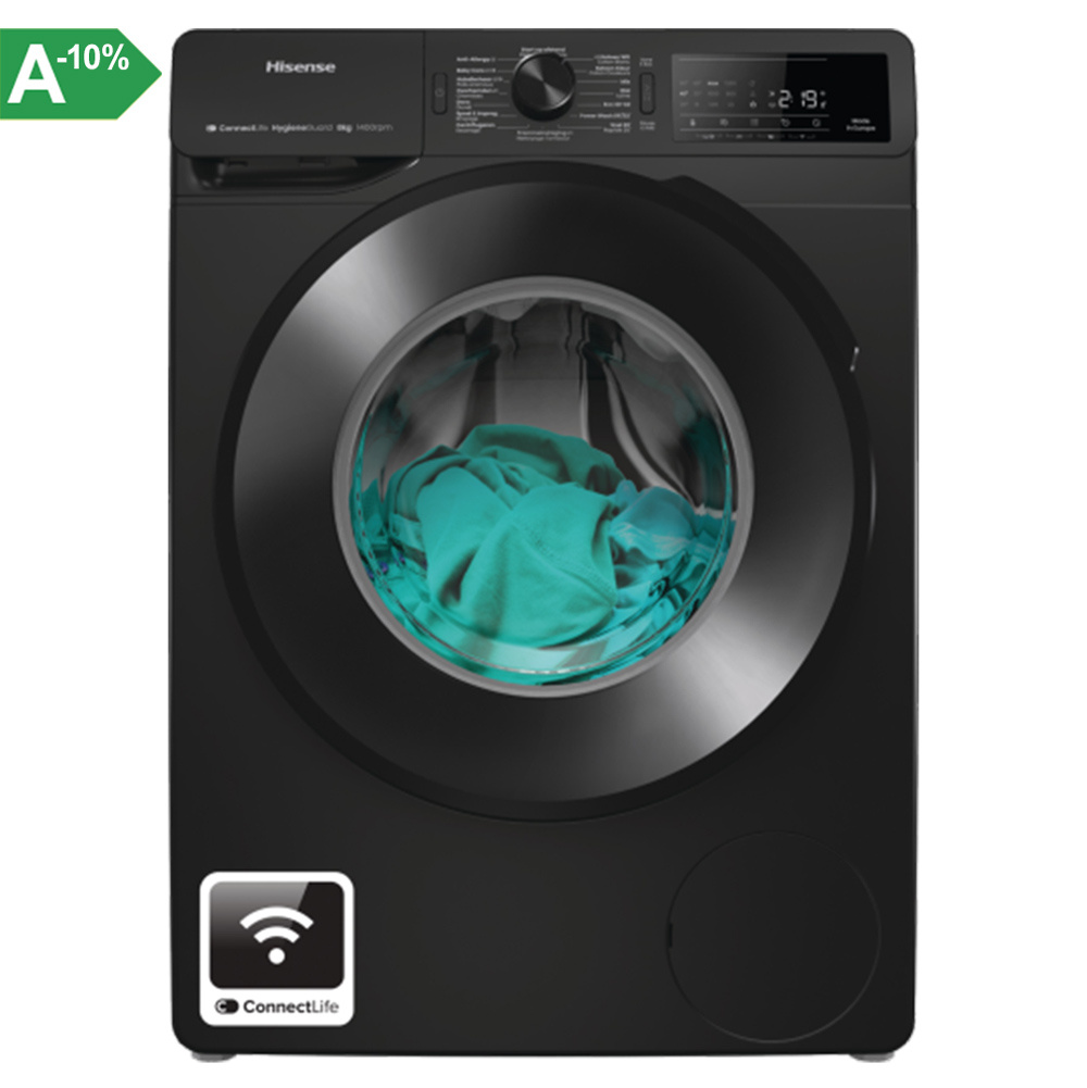 Hisense WF3V843BB/BLX - Wasmachine.