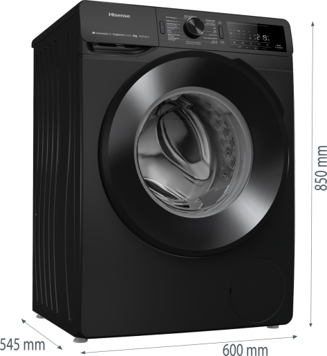 Hisense WF3V843BB/BLX - Wasmachine.