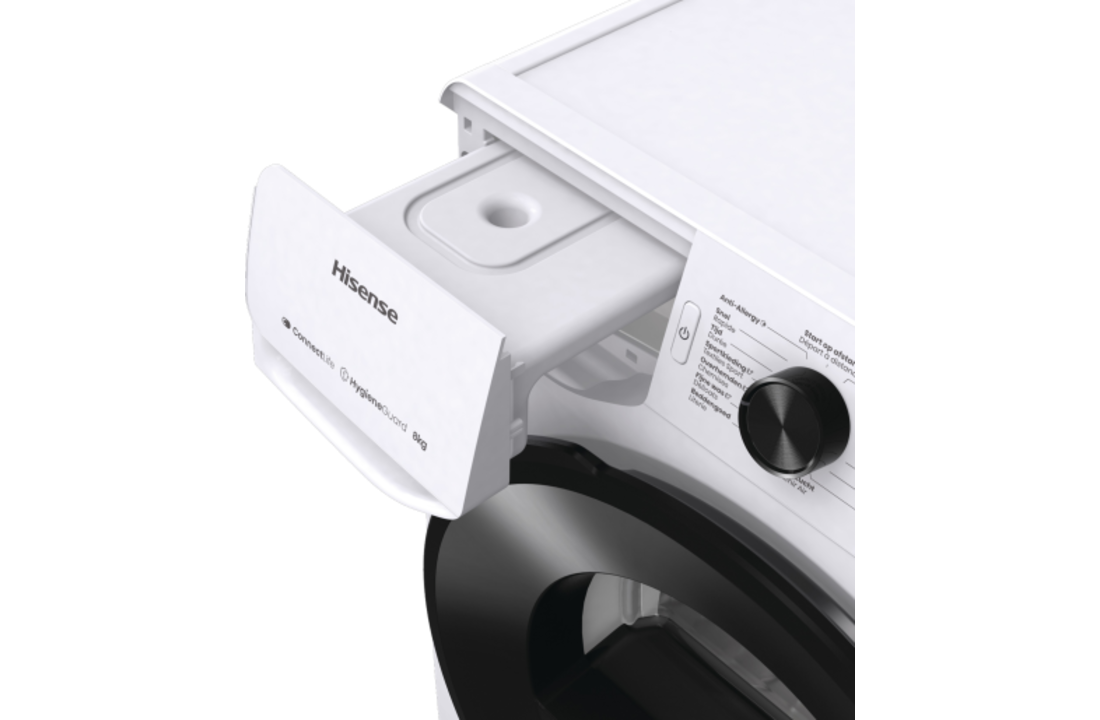 Hisense DH3V800UW/BLX - Warmtepompdroger.