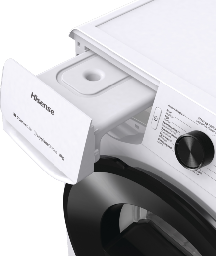 Hisense DH3V800UW/BLX - Warmtepompdroger.