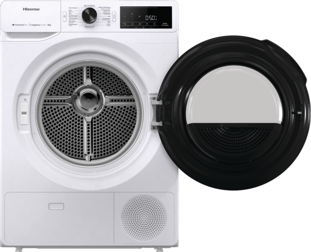 Hisense DH3V800UW/BLX - Warmtepompdroger.