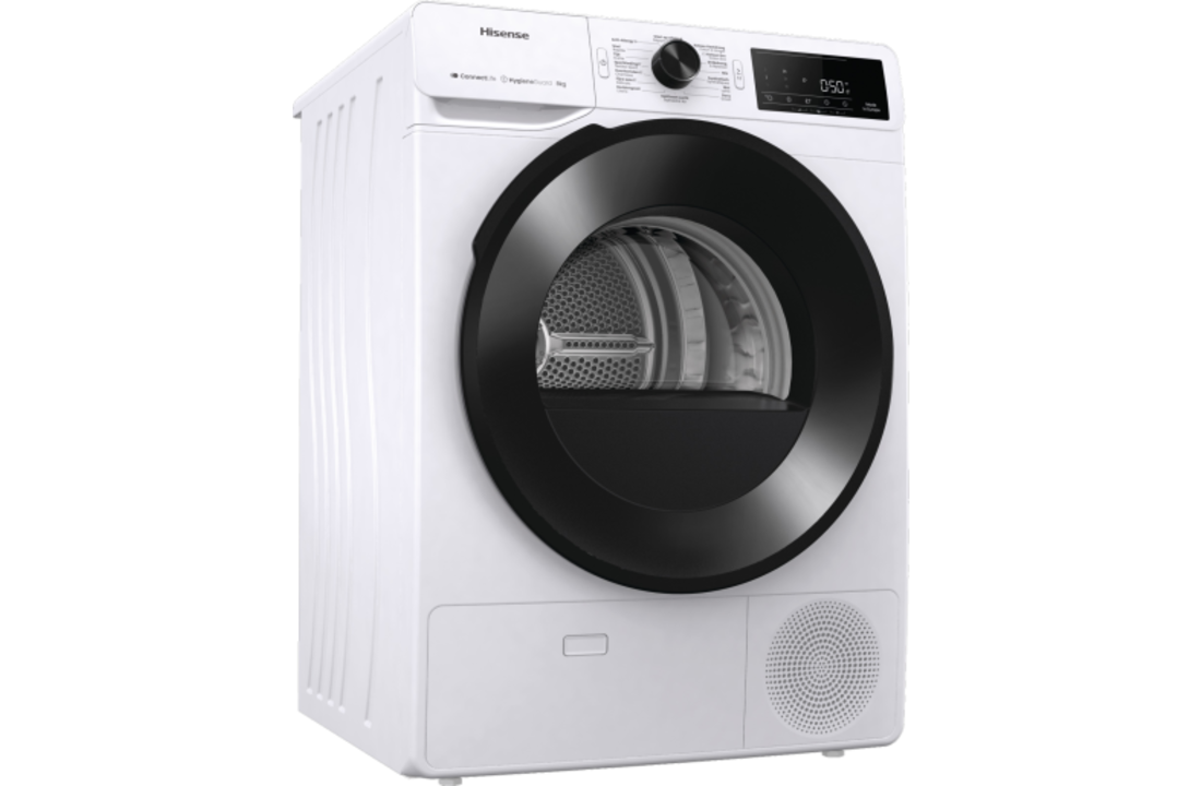 Hisense DH3V800UW/BLX - Warmtepompdroger.