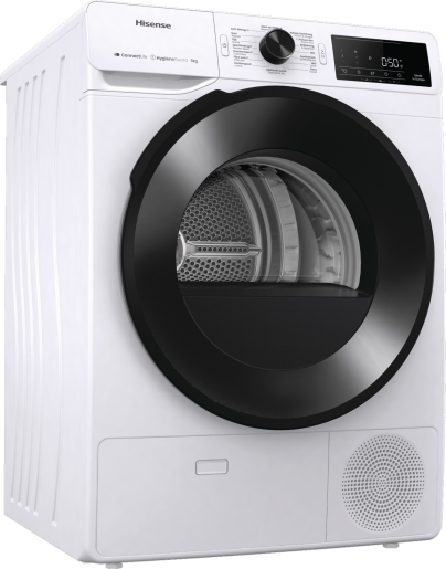 Hisense DH3V800UW/BLX - Warmtepompdroger.