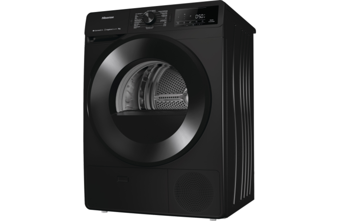 Hisense DH3V800UB/BLX - Warmtepompdroger.