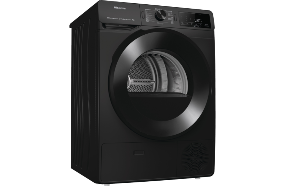 Hisense DH3V800UB/BLX - Warmtepompdroger.