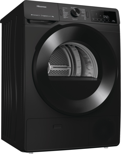 Hisense DH3V800UB/BLX - Warmtepompdroger.