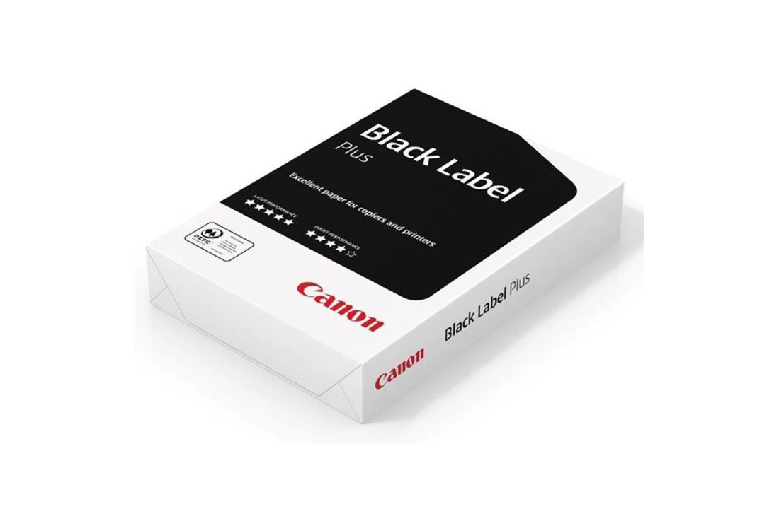 Canon A4 Papier (500 vel) Black Label Plus 80g A4 Printpapier