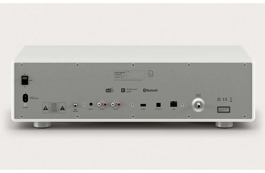 Sonoro Meisterstuck SO-610 V4 Wit - Radio