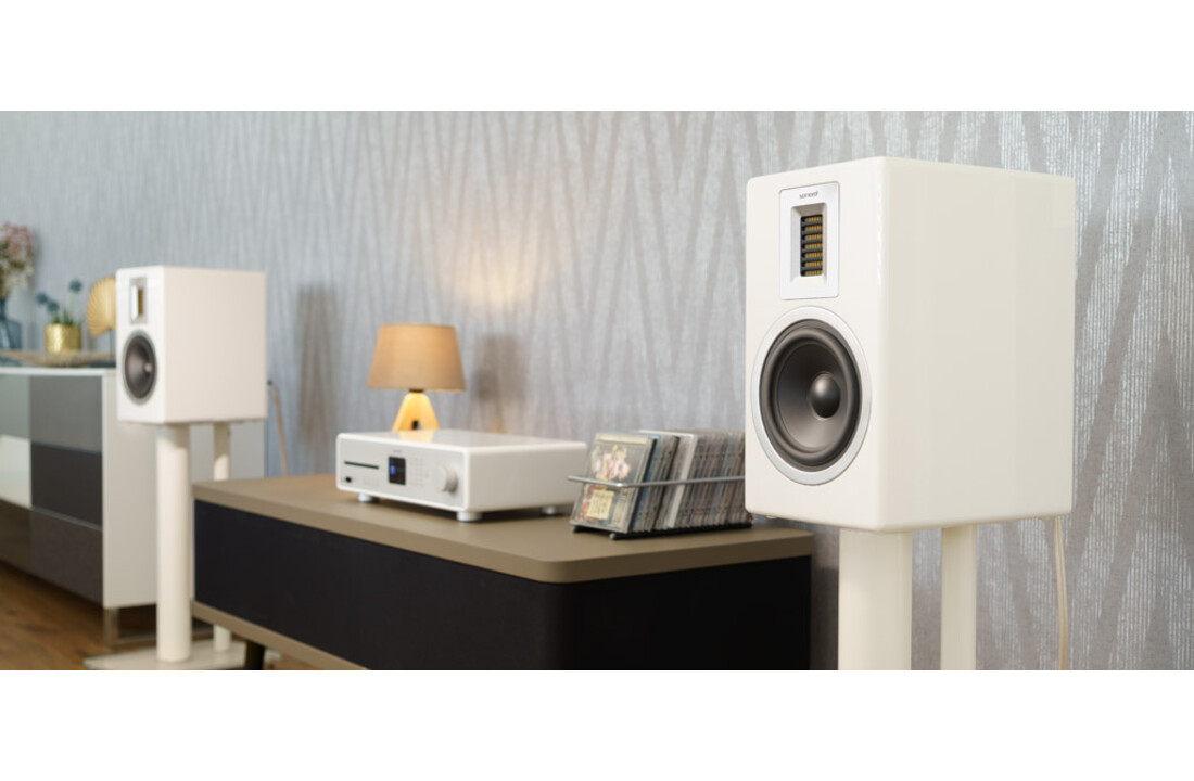 Sonoro Orchestra Wit (per paar) - Boekenplank speaker
