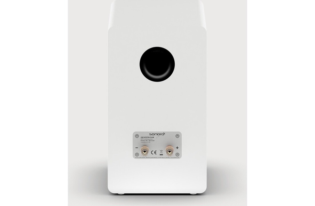 Sonoro Orchestra Slim Wit (per paar) - Hifi speaker