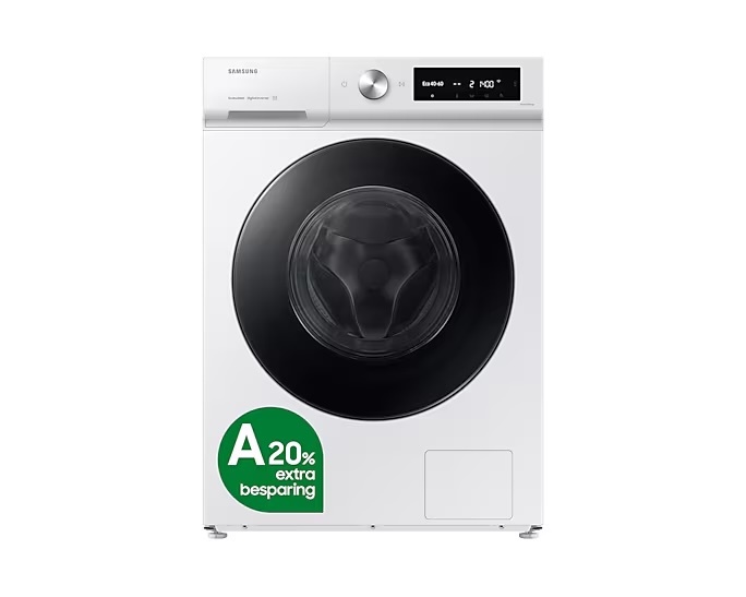 Samsung WW11DB7B34GW Bespoke SuperSpeed wasmachine.