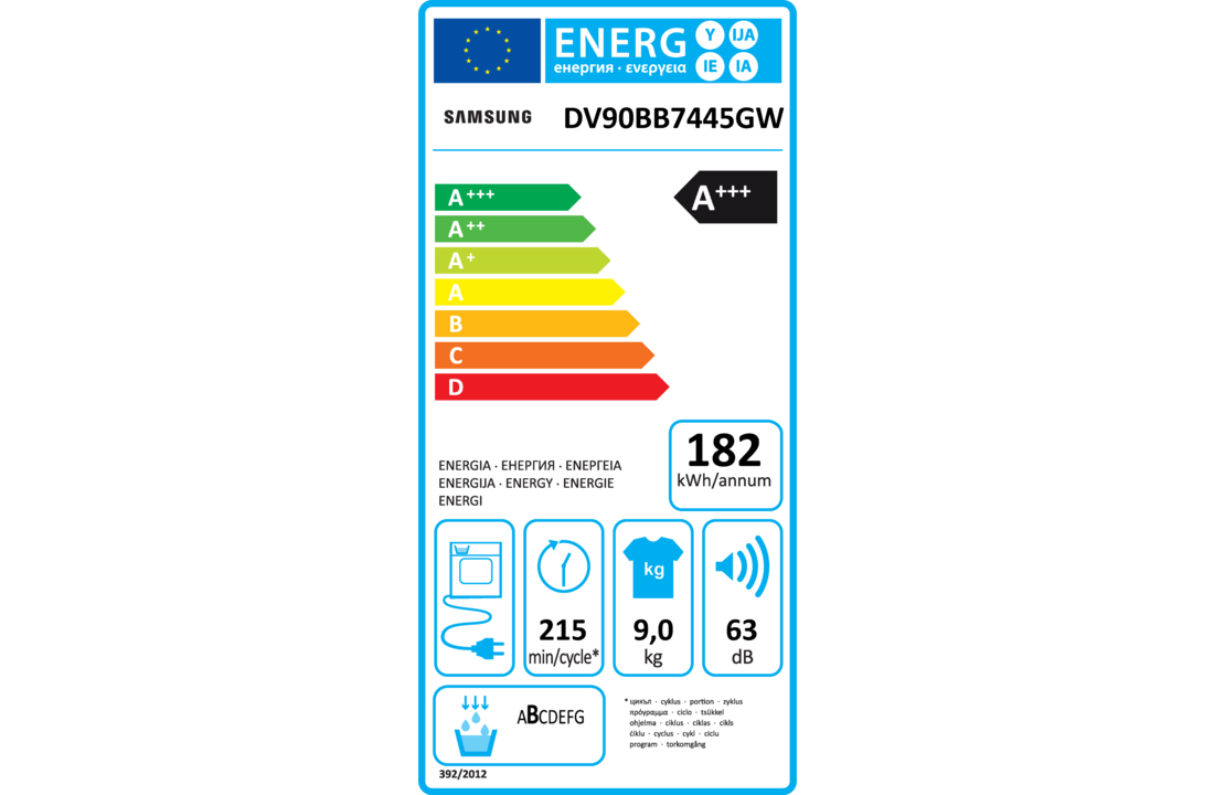 Samsung DV90BB7445GWS2 - Warmtepompdroger