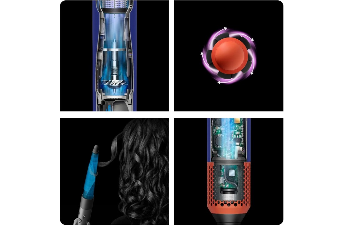 Dyson Airwrap i.d. Straight+Wavy Jasper Plum HS08 - Krultang