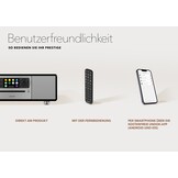 Sonoro PRESTIGE X Antraciet/ Walnut - Radio