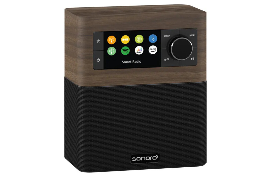 Sonoro Stream X Walnut/Black - Radio