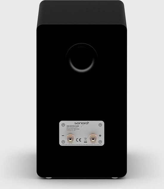 Sonoro Orchestra Slim Mat zwart (per paar) - Hifi speaker