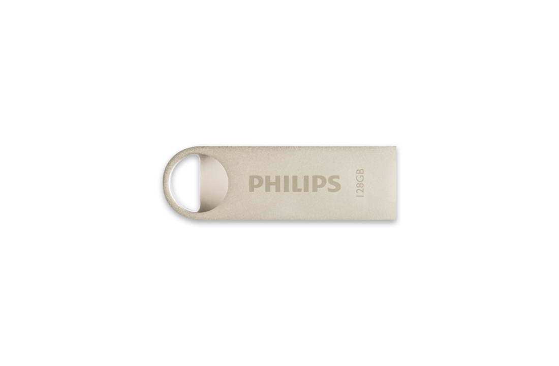 Philips USB 2.0 Moon Vintage Silver 128GB - USB-stick