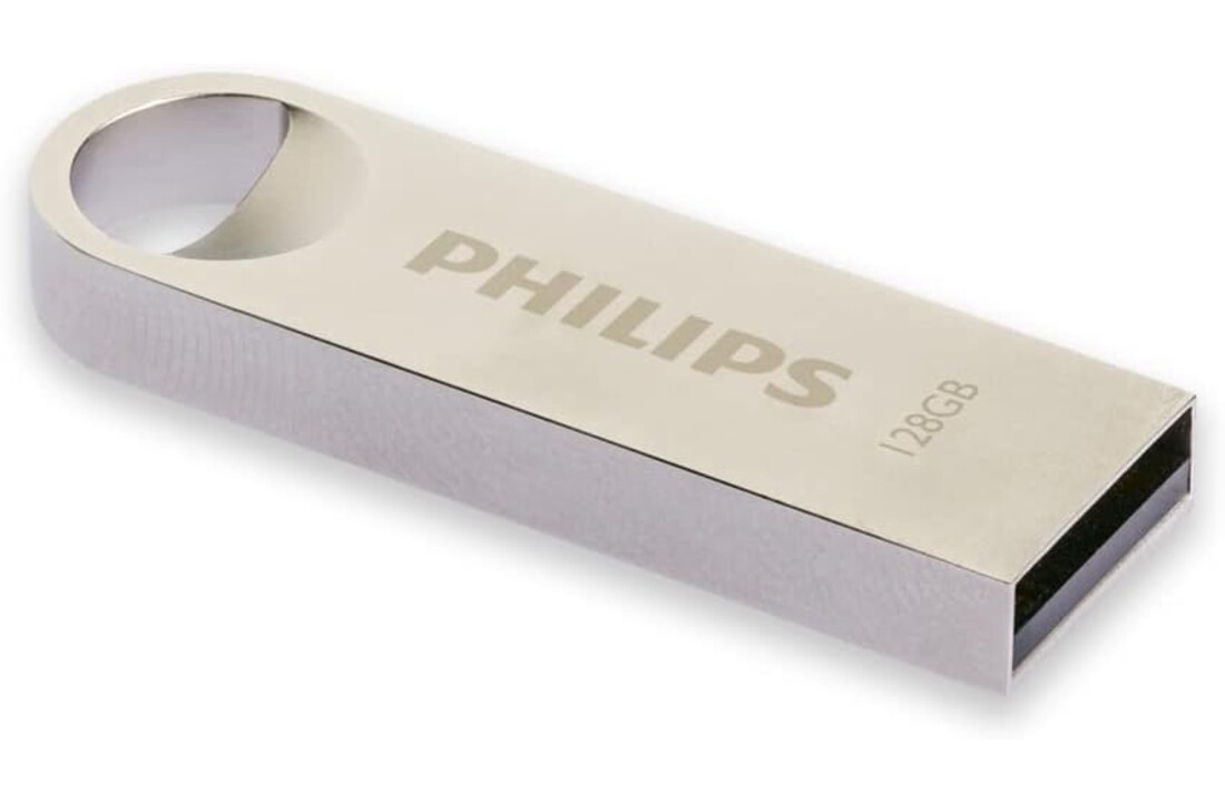 Philips USB 2.0 Moon Vintage Silver 128GB - USB-stick